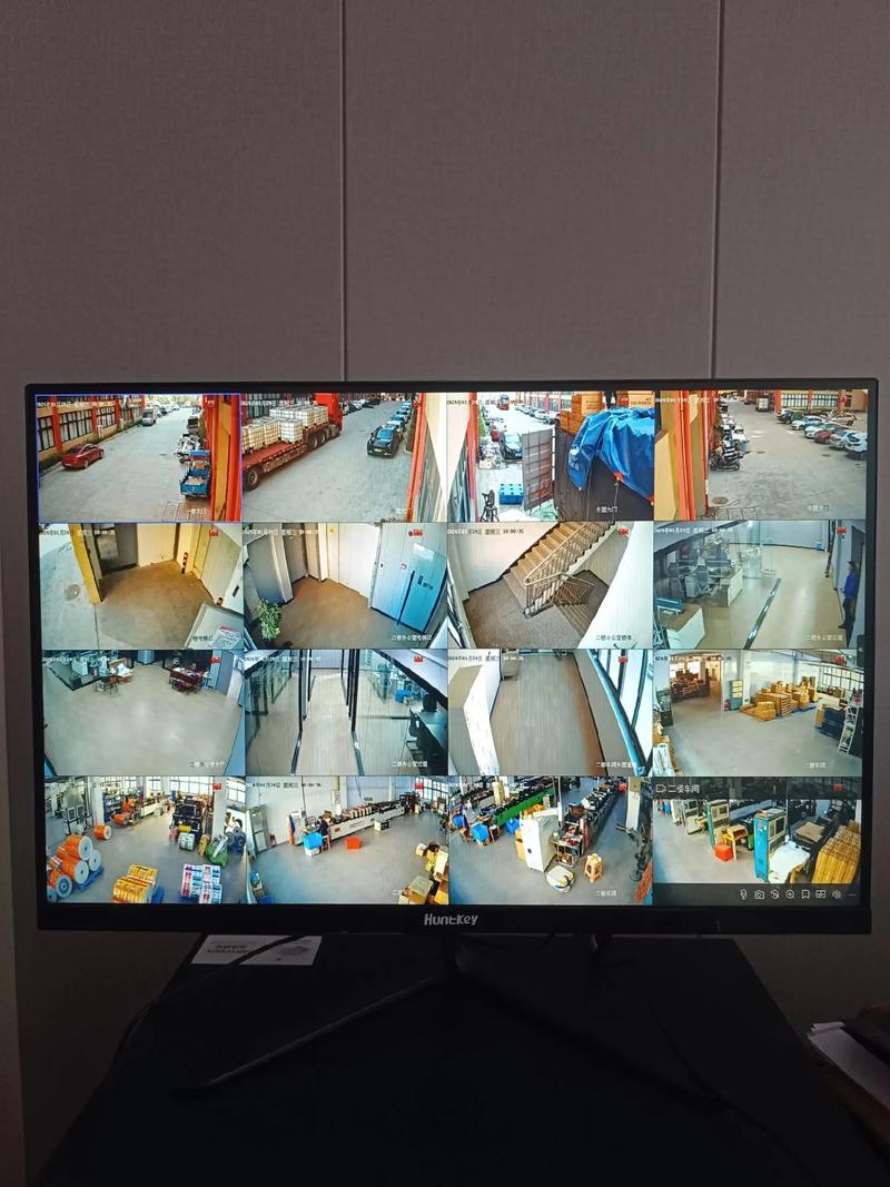 智慧车间安防升级 47个监控点、双层车间屏幕与人脸考勤系统的协同应用