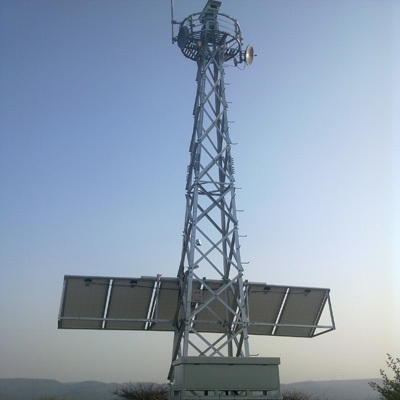 智慧安防新篇章 河北信联钢结构监控塔工程的技术与应用